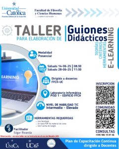 Taller Capacitación Guiones Didácticos