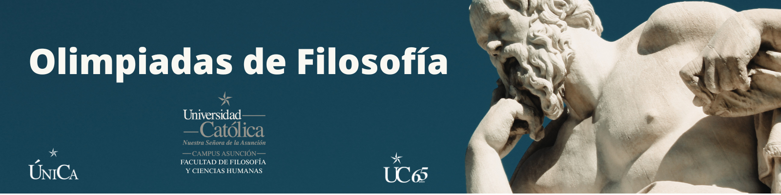 Banner de las Olimpiadas de Filosofía